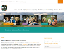 Tablet Screenshot of elkwelzijn.nl